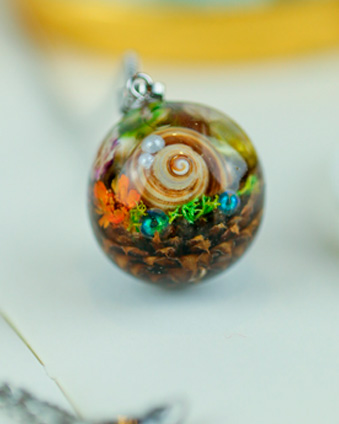 Colgante botanico esferaHadas